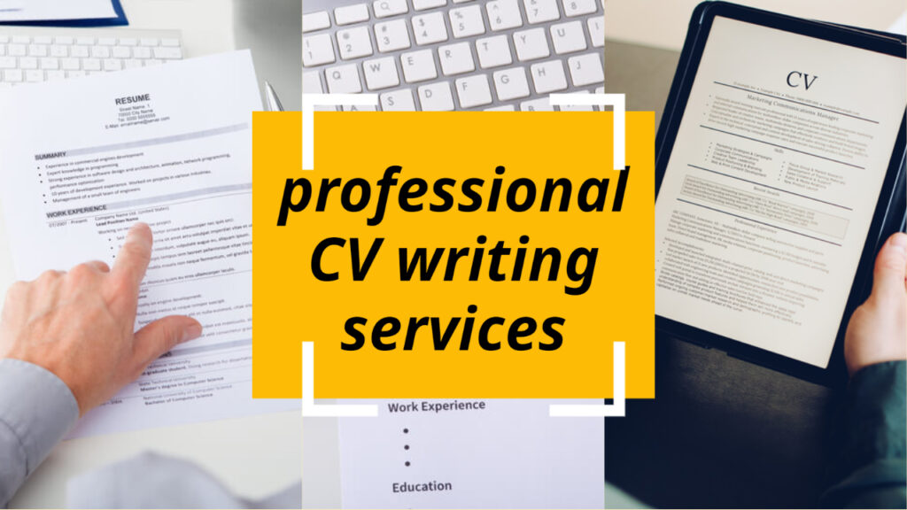 Professional CV writing service